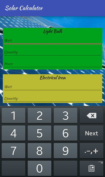 Image 0 for Solar Calculator