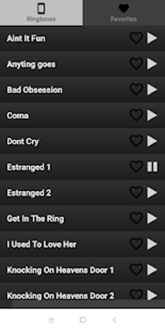 Image 3 for guns n' roses ringtones