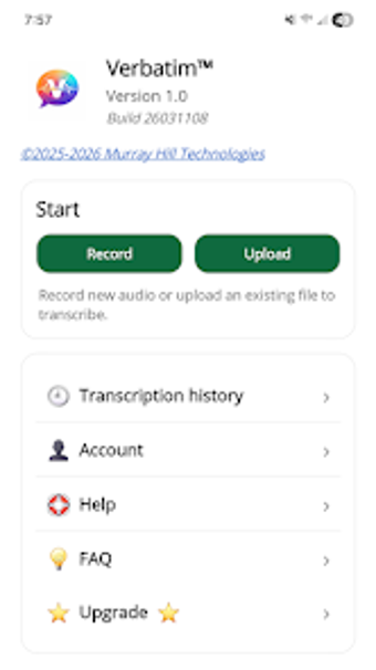 Imagen 0 para Verbatim AI