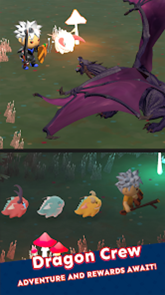 Image 0 for Dragon Crew Go: Idle Ques…