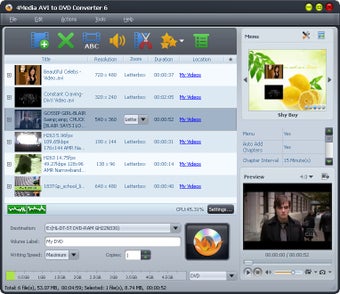 Imagen 0 para 4Media AVI to DVD Convert…