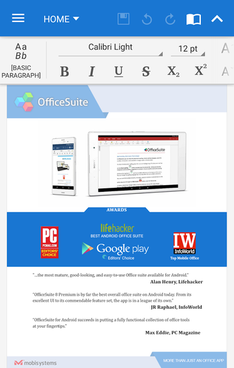 Image 1 for OfficeSuite Pro + PDF (Tr…