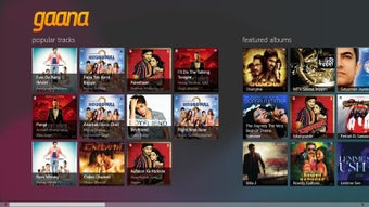 Imagen 1 para Gaana for Windows 8