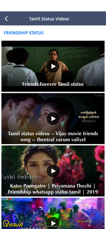Imagen 1 para Status Videos - Tamil