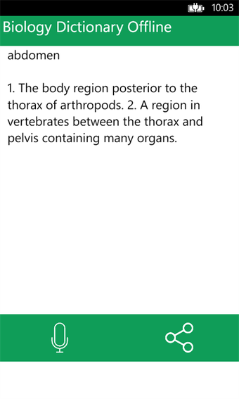 Image 0 for Biology Dictionary Offlin…