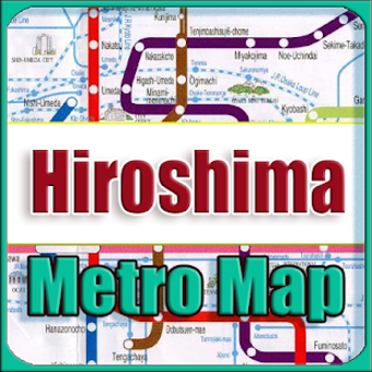 Image 0 for Hiroshima Japan Metro Map…