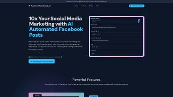 Image 0 for Facebook Post Scheduler