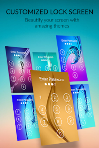 Imagen 3 para Galaxy password Lock Scre…