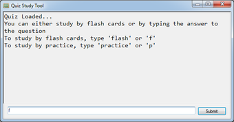 Image 0 for Quiz Study Tool