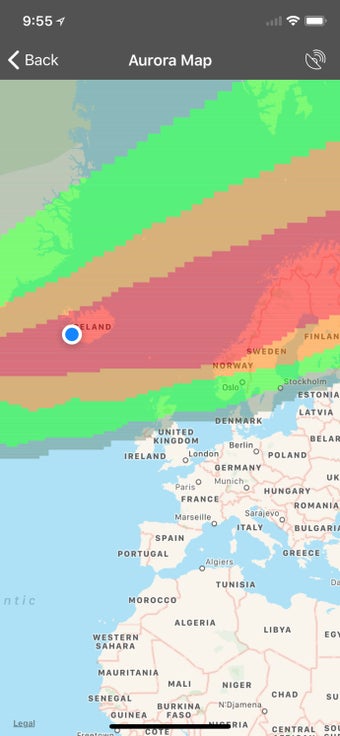 Imagen 1 para My Aurora Forecast Pro