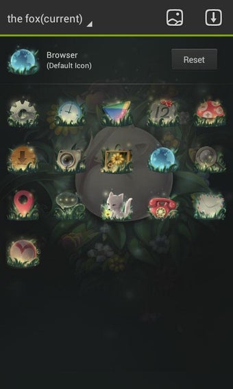 Imagen 1 para The fox GO Launcher Theme