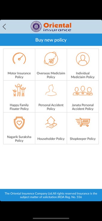Image 2 for Oriental Insurance On Mob…