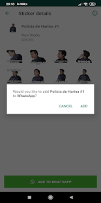 Image 1 for Stickers Policia de Harin…