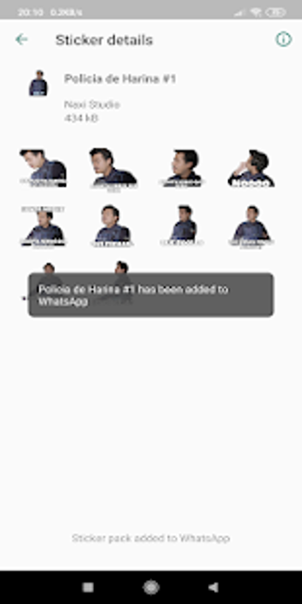 Image 3 for Stickers Policia de Harin…