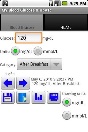 Imagen 1 para My Blood Glucose and HbA1…