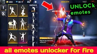 Imagen 0 para ffemote unlock emote for …