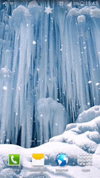 Image 3 for Frozen Waterfall HD Wallp…