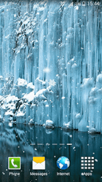Image 0 for Frozen Waterfall HD Wallp…