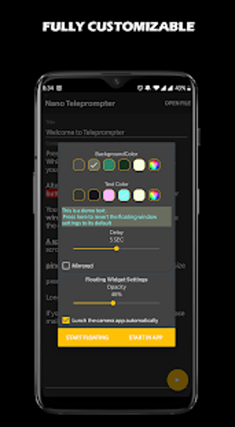 Image 1 for Nano Teleprompter
