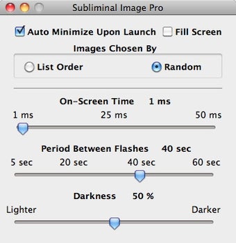Image 0 for Subliminal Image Pro