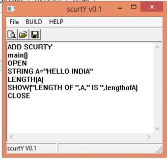 Image 0 for scurtY IDE