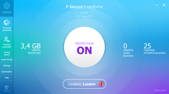 Imagen 1 para F-Secure Freedome VPN