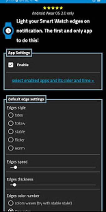 Image 2 for Watch Edge Lighting   | A…