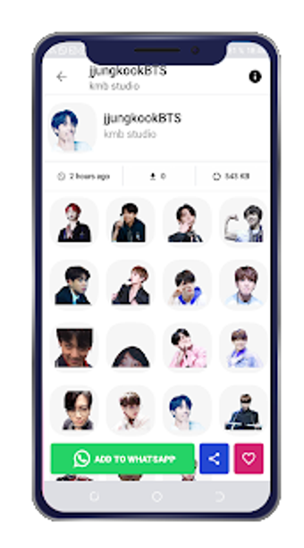 Image 0 for Jungkook Stickers for Wha…