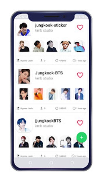Image 3 for Jungkook Stickers for Wha…