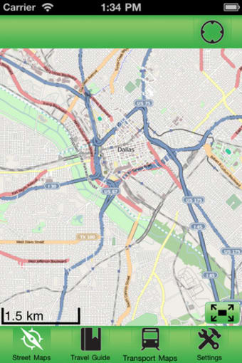 Image 0 for Dallas Offline Street Map
