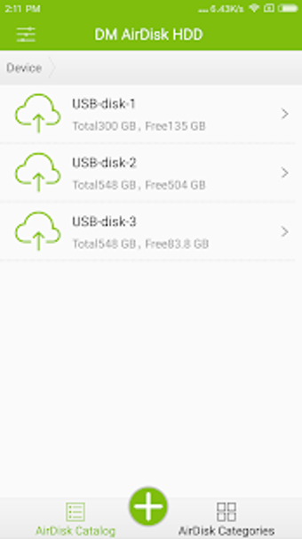 Imagen 2 para DM AirDisk HDD