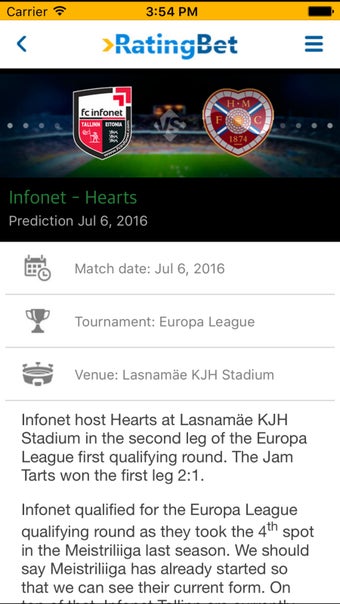 Image 2 for RatingBet - Sport Predict…