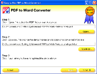 Image 0 for Easy-to-Use PDF to Word C…
