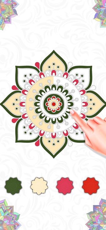 Image 1 for Mandala Color By Number P…