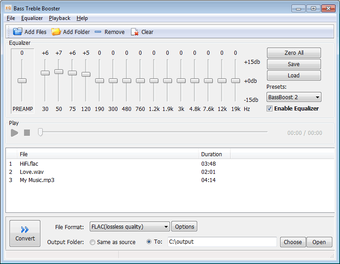 Image 0 for Bass Treble Booster