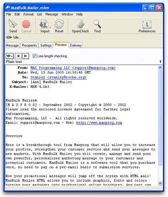 Imagen 0 para MaxBulk Mailer