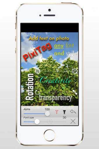 Image 0 for PixiTag LT: Text On Photo