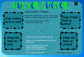 Image 0 for BlackBox Folder Locker