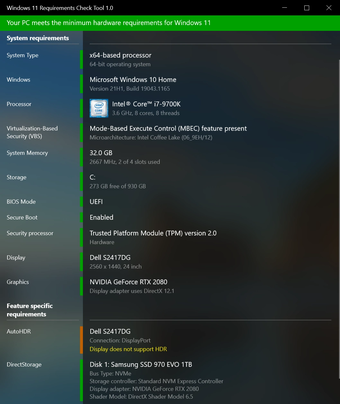 Image 0 for Windows 11 Requirements C…