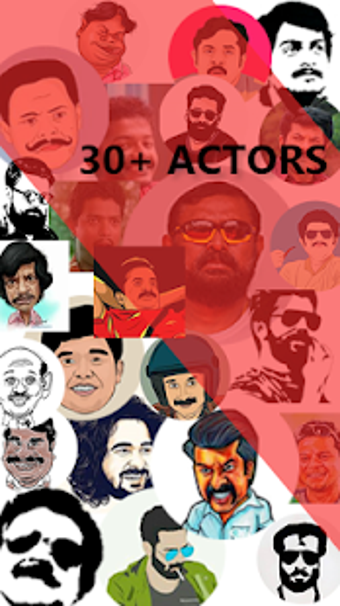 Image 0 for Malayalam Actors Sticker …