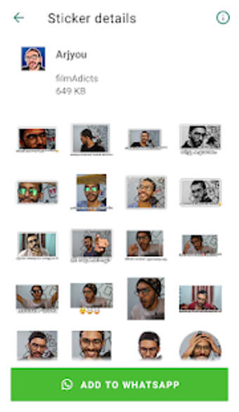 Image 2 for Malayalam Actors Sticker …