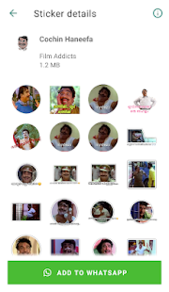 Image 3 for Malayalam Actors Sticker …