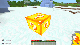 Imagen 1 para Lucky Block Mod for MC Po…