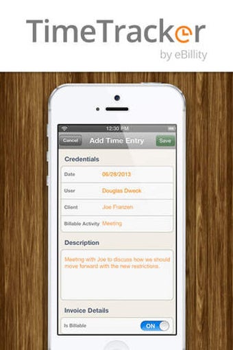 Imagen 0 para Time Tracker by eBillity