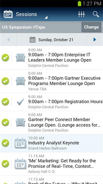 Image 2 for Gartner Events Navigator