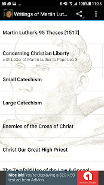 Image 0 for Writings of Martin Luther