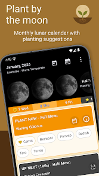 Image 0 for Lunar Planting Guide  Pla…