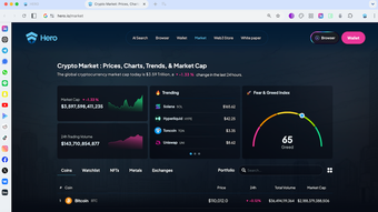 Image 1 for Hero Crypto AI Browser