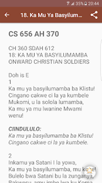 Imagen 0 para Klistu Mu Nyimbo : Chiton…