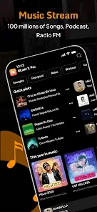 Image 0 for Music X - Music Streaming…